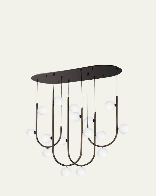 x Nina Magon design from Studio M Contour 16-Light Cord Hung Pendant 3000K